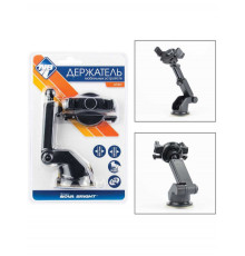 Держатель моб. устройств Nova Bright универсальный на прищепке с упорами, захват 55-84мм