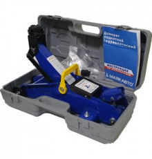 Домкрат гидравлический подкатной 2т 130-340мм в кейсе. МАЯКАВТО