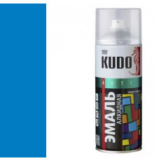 Краска универсальная голубая RAL-5012 KUDO аэрозоль 520мл