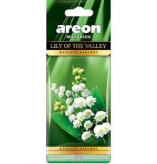Ароматизатор AREON бумажный MON Lily of the Valley ~