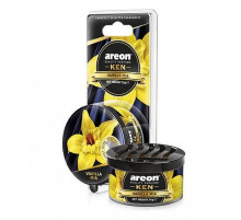 Ароматизатор AREON KEN Vanilla Mia (Ваниль) сухой в банке ~