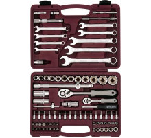 Набор инструмента 82 предм. универсальный 1/4", 1/2"DR / THORVIK