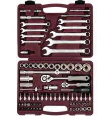 Набор инструмента 82 предм. универсальный 1/4", 1/2"DR / THORVIK