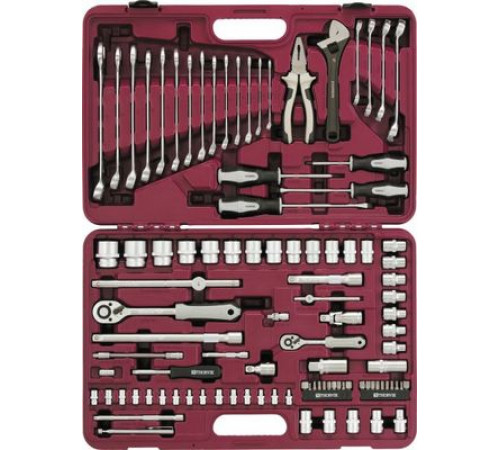 Набор инструмента 101 предмет универсальный 1/4", 1/2"DR / THORVIK