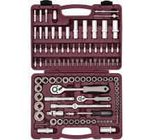 Набор инструмента 108 предметов универсальный  1/4", 1/2"DR с головками 6-гранными/ THORVIK UTS0108