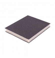 Шлифовальная губка VOLCA двусторонняя белая 120x100x12мм, Grit 60