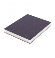 Шлифовальная губка VOLCA двусторонняя, 120x100x12мм, Medium, Grit 280, белая