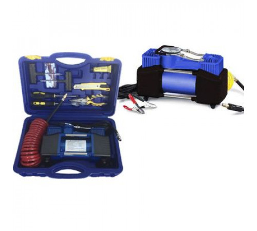 Компрессор МАЯКАВТО AC625ma,2-поршневой, в кейсе с набором инструментов  Маякавто