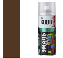 Краска универсальная Какао RAL-8002 KUDO аэрозоль 520мл