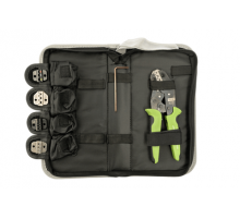 Набор для обжима клемм профессиональный, 5 губок-матриц, 7 предм. ДТ