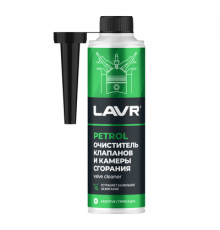 Очиститель клапанов и камеры сгорания присадка в бензин 310 мл LAVR