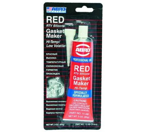 Герметик - прокладка ABRO красный 85г. ABRO Китай лицензия