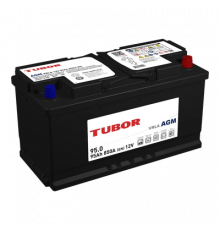 Аккумулятор TUBOR AGM (6СТ-95.0) 850мАч, R+ ( 352 x 175 x 190)
