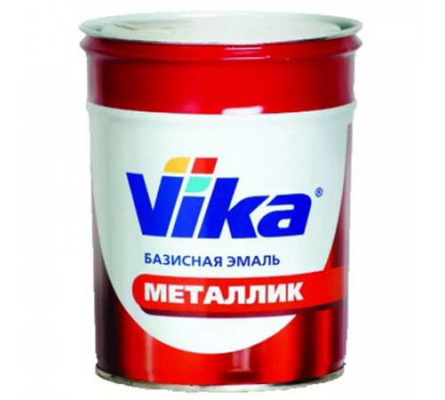 Краска банка 690 Снежная королева 0,9кг металлик Vika