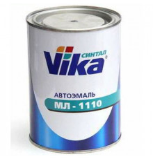 Краска банка 202 Белая МЛ1110 Vika 0,8кг