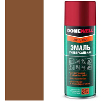 Краска универсальная коричневая DONEWELL аэрозоль 520мл