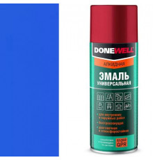 Краска универсальная синяя DONEWELL аэрозоль 520мл