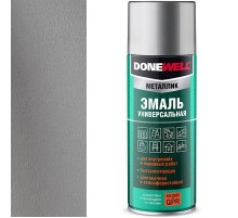 Краска универсальная хром металлик DONEWELL аэрозоль 520мл