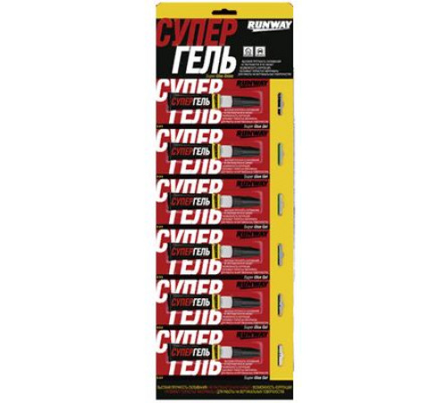 Супер клей  2г ГЕЛЬ RW