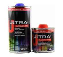 ЛАК NOVOL ULTRA KLARLACK 300 0.5l + отвердитель0,25л.