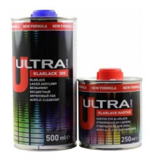 ЛАК NOVOL ULTRA KLARLACK 300 0.5l + отвердитель0,25л.