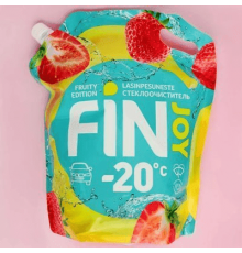 Жидкость в бачок омывателя FIN JOY FRUITY -20С banana(банан) 4л. ~