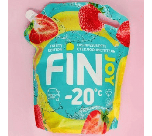 Жидкость в бачок омывателя FIN JOY FRUITY -20С banana(банан) 4л. ~
