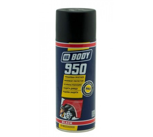 Антигравий BODY 950 аэрозоль 400мл черный