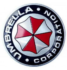 Шильдик металл, Амбрелла размер 75х75мм