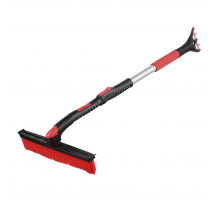 Щетка для снега телескопическая с силиконовой щетиной, 94–128 см ZIPOWER