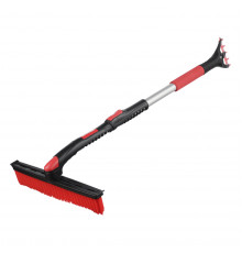Щетка для снега телескопическая с силиконовой щетиной, 94–128 см ZIPOWER