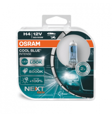 Лампы H4 12V 60/55W P43t-38 +100% 5000К Eurobox OSRAM