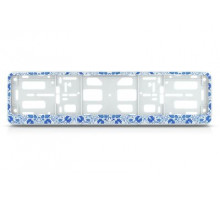 Рамка под номер ZIZAY Гжель комлект 2шт.