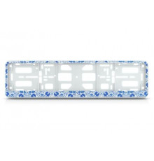 Рамка под номер ZIZAY Гжель комлект 2шт.