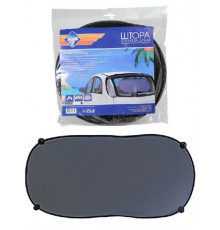 Шторка солнцезащ.Nova Bright на прис.для заднего стекла.черная 100х50см