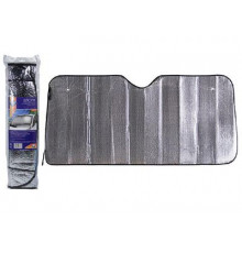 Шторка солнцезащ.Nova Bright металлизир.,под лобовое стекло (серебро) 130х60см