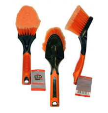 Щетка для мытья Li-Sa для труднодоступных мест,прорезин.руска 25 см LS005