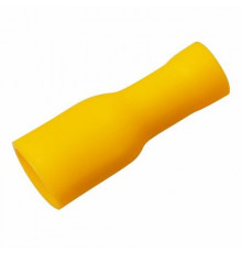 Контакт МАМА 6,3мм полностью изолированная (6.6 мм 4-6 мм²) REXANT 100шт