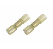 Контакт МАМА 6.3мм полностью изолированная термоусаживаемая (6.6 мм 4-6 мм²) желтый REXANT