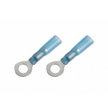 Контакт под болт изолированный термоусаживаемый ø 6.5 мм 1.5-2.5 мм² (НКи-т 2.5-6/НКи-т2-6) синий RE
