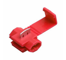 Колодка соединит.(конектор) под провод 0.5-1.0 мм²  красный REXANT в упак. 5 шт.
