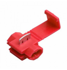 Колодка соединит.(конектор) под провод 0.5-1.0 мм²  красный REXANT в упак. 5 шт.