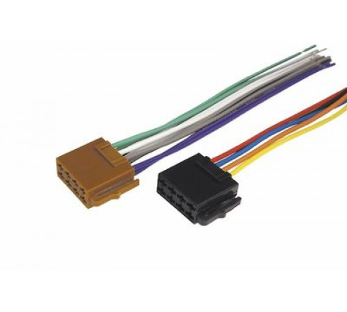 Колодка для автомагнитол «Евро» ISO 2 гнезда акустика+питание REXANT