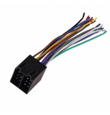 Колодка для автомагнитол «Евро» ISO сдвоенный штекер акустика+питание REXANT