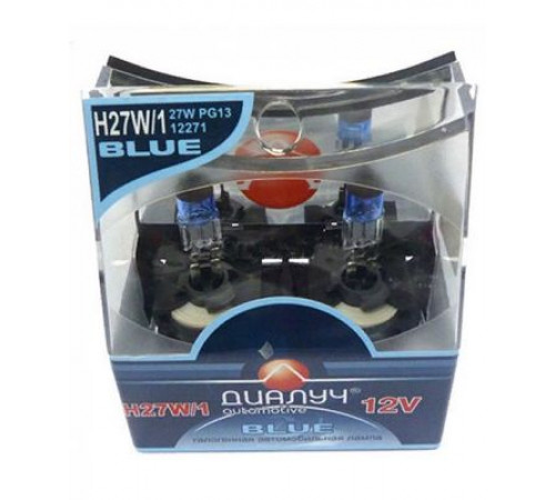 Лампы H27/1 12V 27W PGS13 Диалуч BLUE ЛЧ045-B2