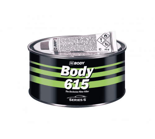 Шпатлевка HB BODY 615 FIBER со стекловолокном (1,8кг)