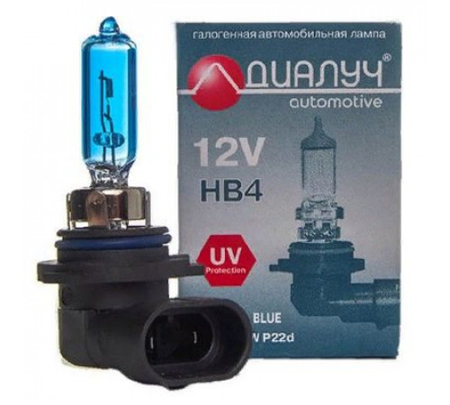 Лампа HB4 12V 51W P22D Blue Диалуч ЛЧ424-Bl