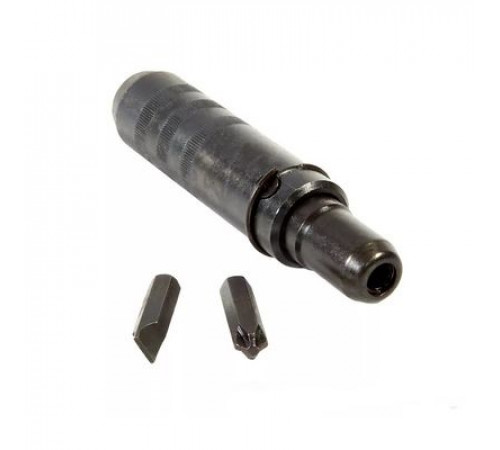 Отвертка ударная 2 насадки шлиц+крест Автом Воронеж