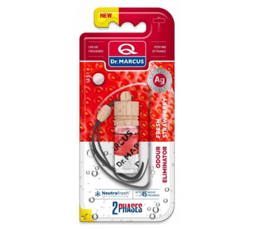 Ароматизатор Др.Маркус 2 Phases бутылочка с деревянной крышкой Fresh Strawberry (4,5мл)