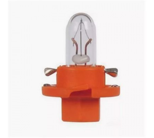 Лампа W1.1W 12V BX8,4D  оранжевый патрон 17046 NARVA